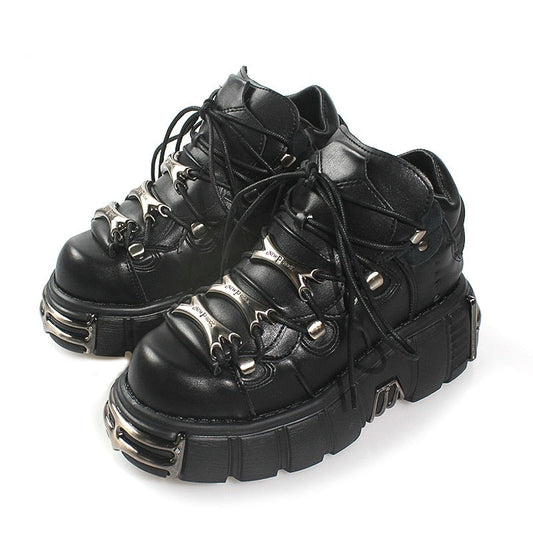 Gothic Ankle Boots Meta Decor