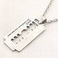 Gothic Chain Necklace with Sharp Pendant Designs