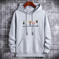 "Express your passion for Anime with this Men's Hooded Sweatshirt"