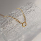 Simple OL Style Collarbone Chain Necklace for Women