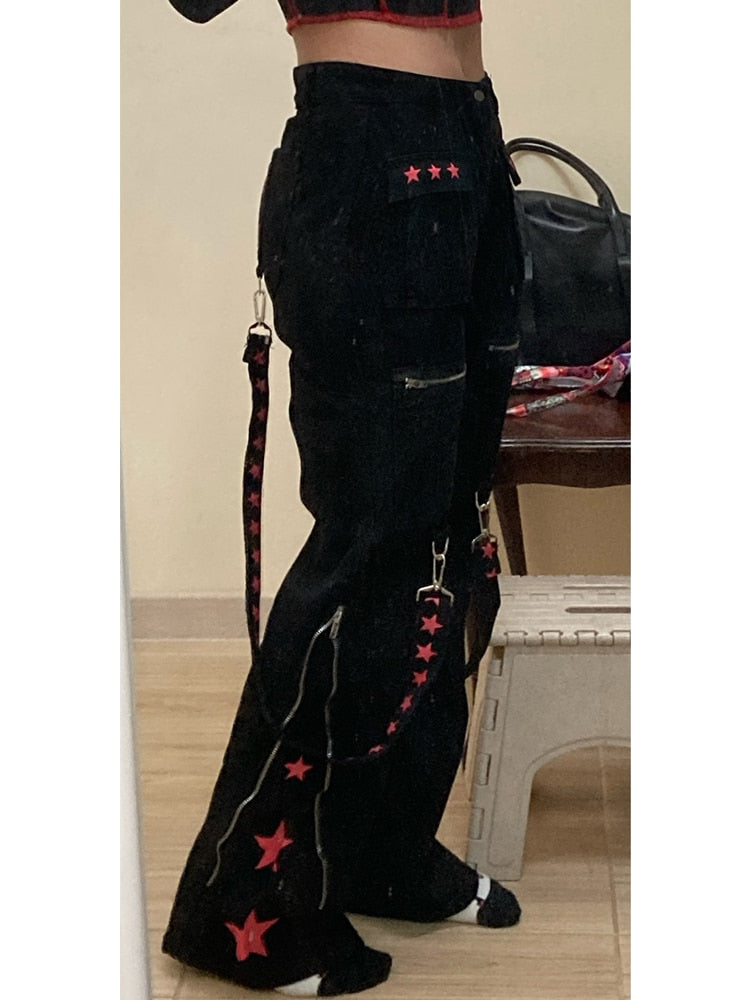 Gothic Bandage Jeans