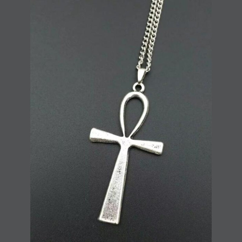 Gothic Chain Necklace with Sharp Pendant Designs