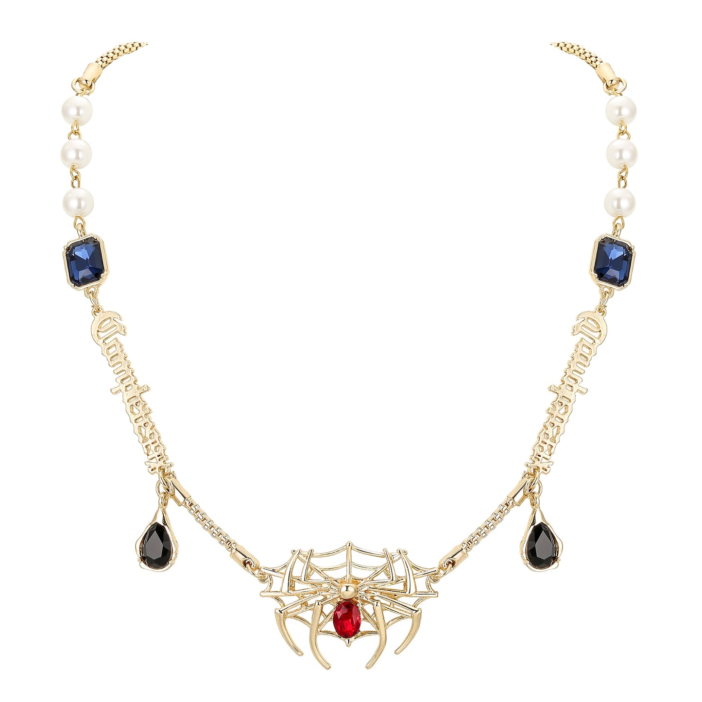 Gothic Spider Necklace