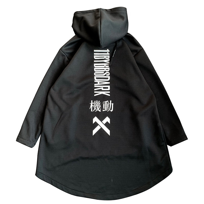 "Make a bold fashion statement with our Japanese-inspired oversized hoodie