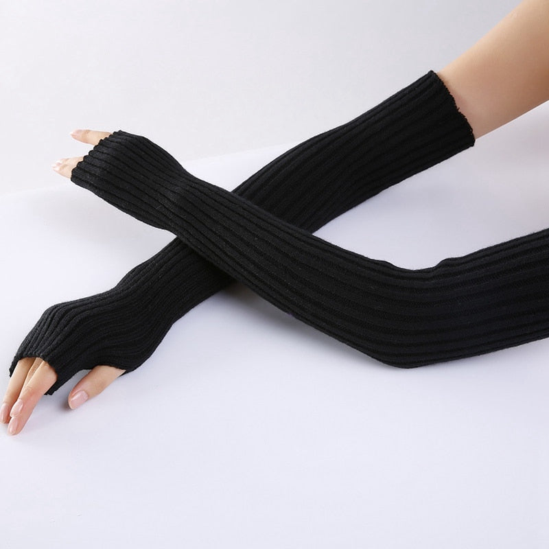 Punk Knitted Arm Warmer