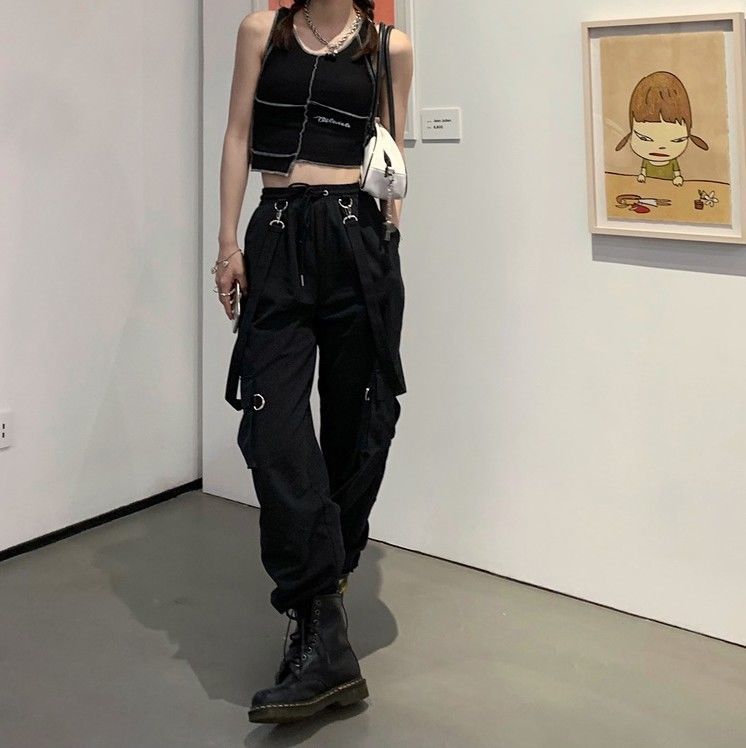 Gothic Harajuku Jogging Cargo Pants
