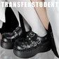 Gothic Platform Shoes with Metal Decoration