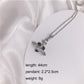 Gothic Chain and Pearl Choker Necklace with Zircon Stone