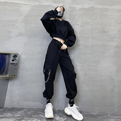 Punk Oversized Cargo Pants