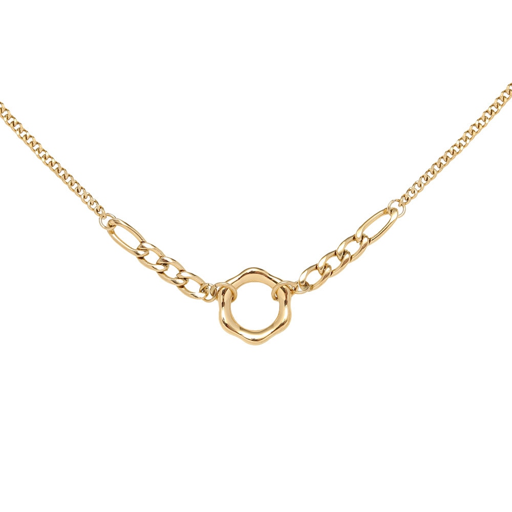 Simple OL Style Collarbone Chain Necklace for Women