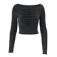 Gothic Patchwork Black T-Shirt