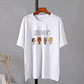 Gothic Character Printed Cotton T-Shirt