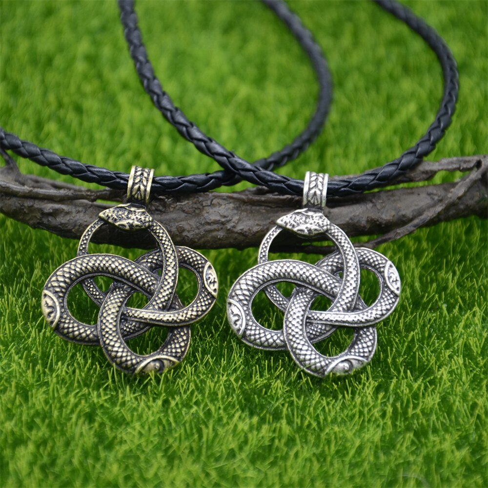 Gothic Snake Necklace Pendant