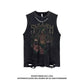 Gothic Crop Top Vest with 5 Designs