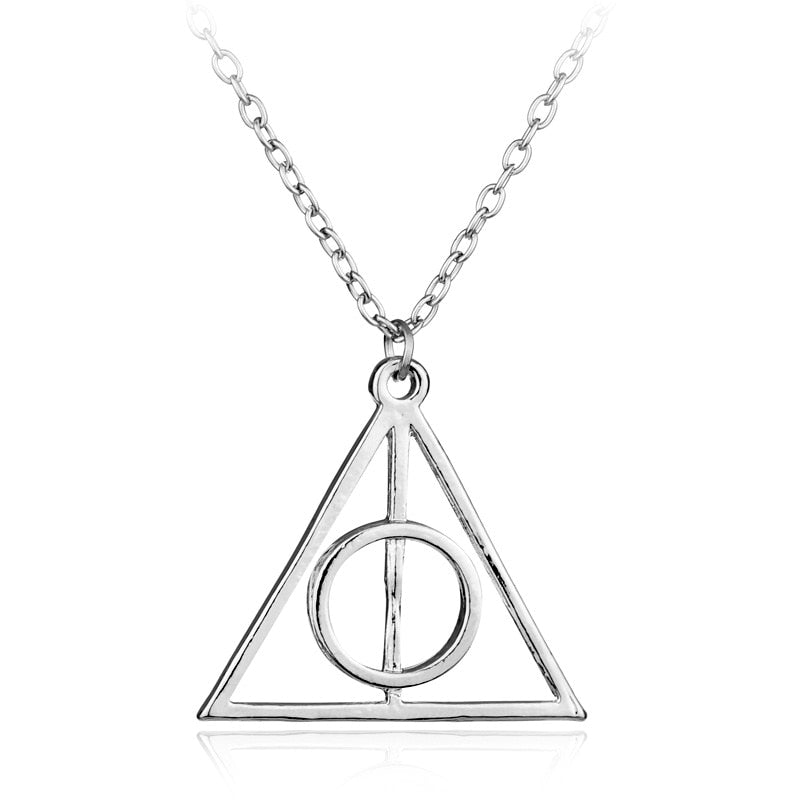 Gothic Chain Necklace with Sharp Pendant Designs