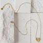Gothic Peach Heart Necklace Short Chain Emo Accessories