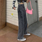 Korean Gothic High Waist Jeans