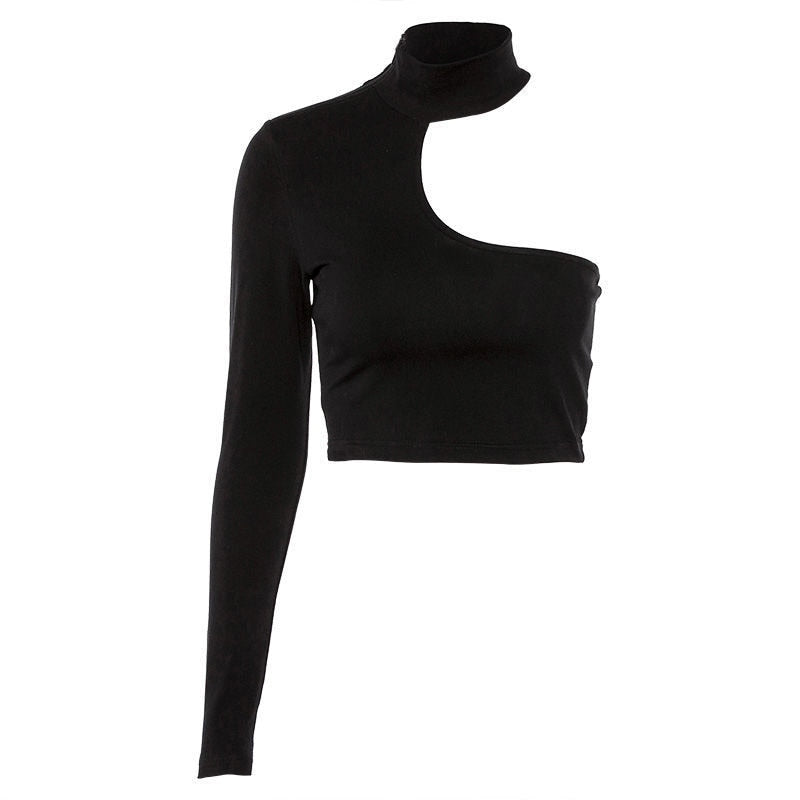 Gothic Patchwork Black T-Shirt