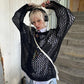 Gothic Hollow Out Knitted