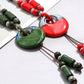 Gothic Ceramic Beads Long Chains