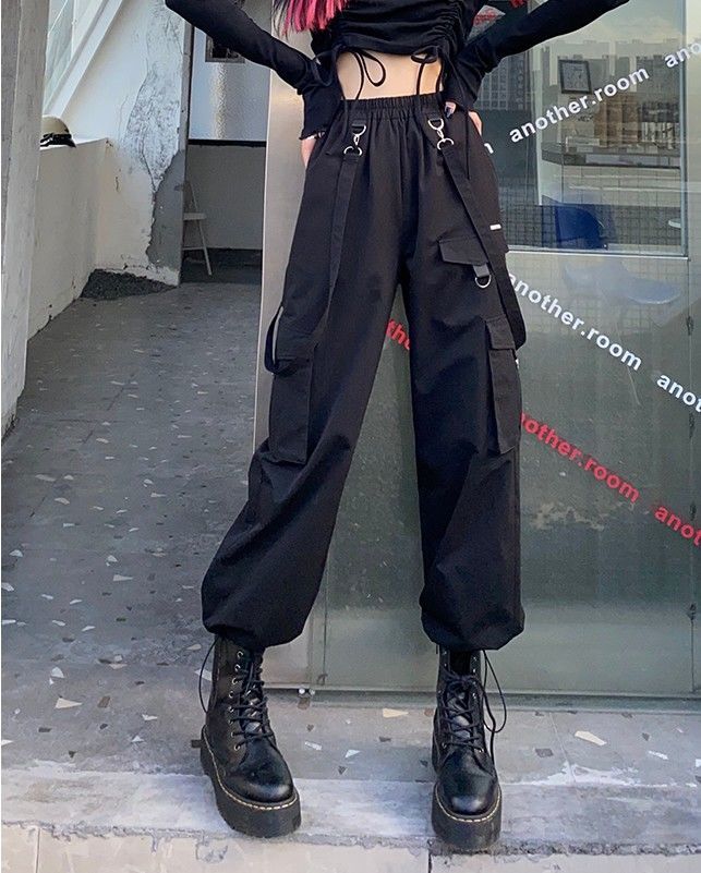 Gothic Harajuku Jogging Cargo Pants