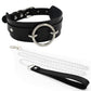 Gothic Choker Necklace with Spikes, Chains and Pendants