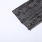 Gothic fashion essential: Drawstring T-Shirt with a touch of darkness"