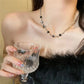 Kpop Gothic Heart Cross Necklace