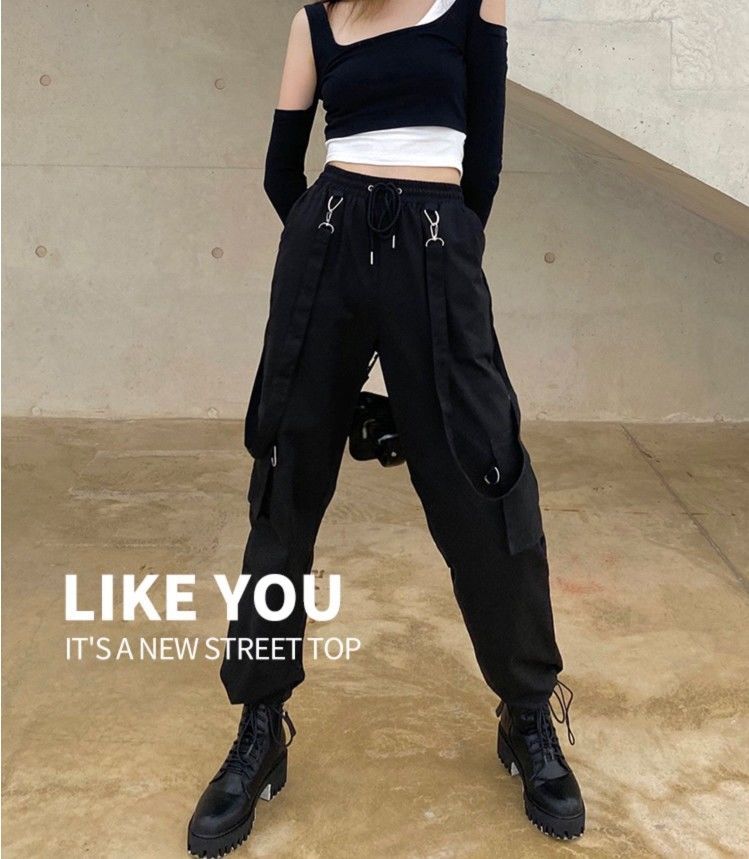Gothic Harajuku Jogging Cargo Pants