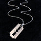 Gothic Chain Necklace with Sharp Pendant Designs