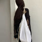 Intricately designed Gothic Sweater with ripped accents and distressed finish