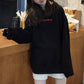 Gothic Hoodie with Little Devil Horns