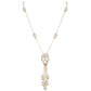 Gothic Thin Chain Necklace with Multiple Skull and Skeleton Pendant Designs
