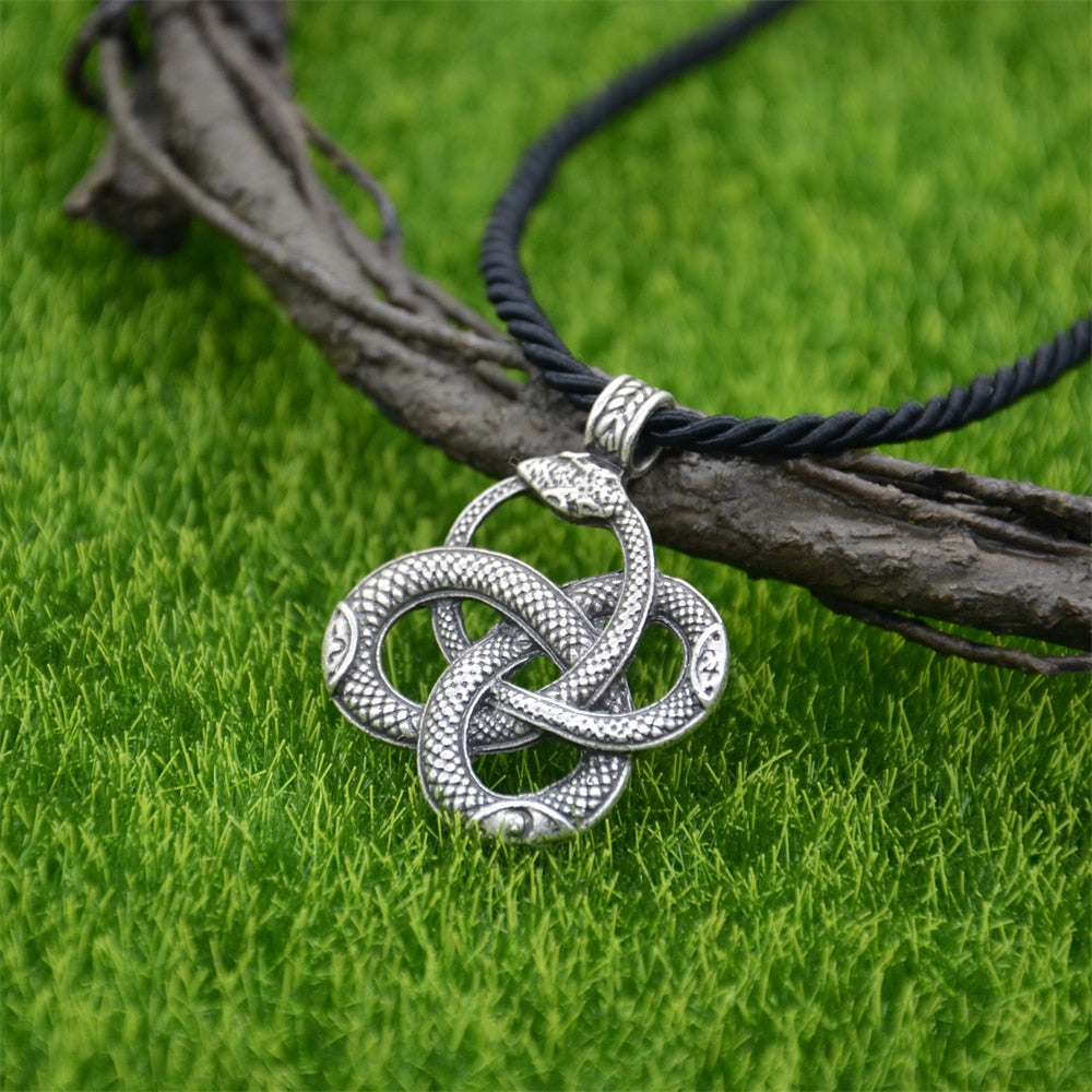 Gothic Snake Necklace Pendant