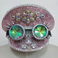 Luxury Gothic Adult Party Hats Covered in Glass and Gems
