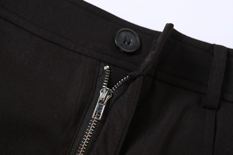 Gothic Grunge Black Jeans for Women