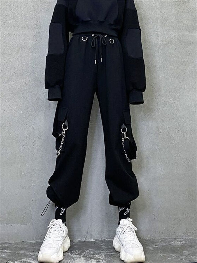 Punk Oversized Cargo Pants