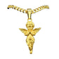 Vintage Crucifixion Crown of Thorns Jesus Necklace