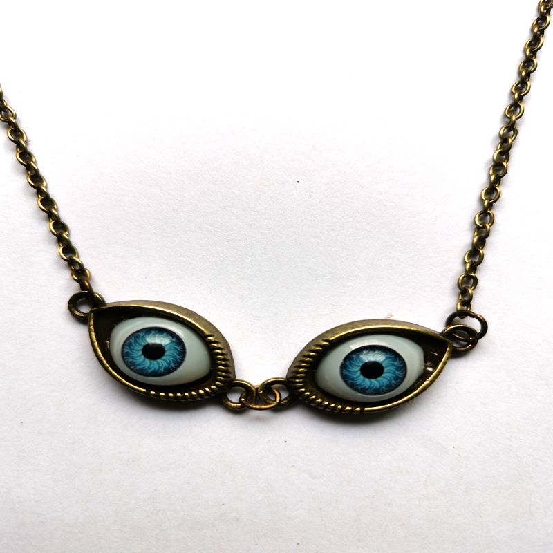 Gothic Evil Eye Necklace