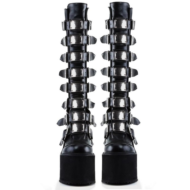 Gothic Brand Design High Heels boots