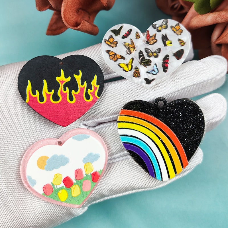 Gothic 10Pcs Pastel Goth Charms