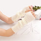 Soft Long Fingerless Gloves