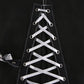 Gothic Lace Splice Baggy Jean with chains.
