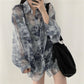 Harajuku Gothic Top with Embroidery