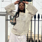Gothic Hollow Out Knitted