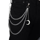 Trouser/Pant Chains with Harajuku Star Pendant