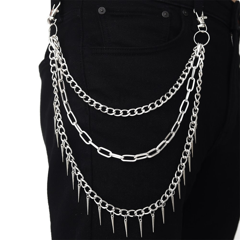 Trouser/Pant Chains with Harajuku Star Pendant