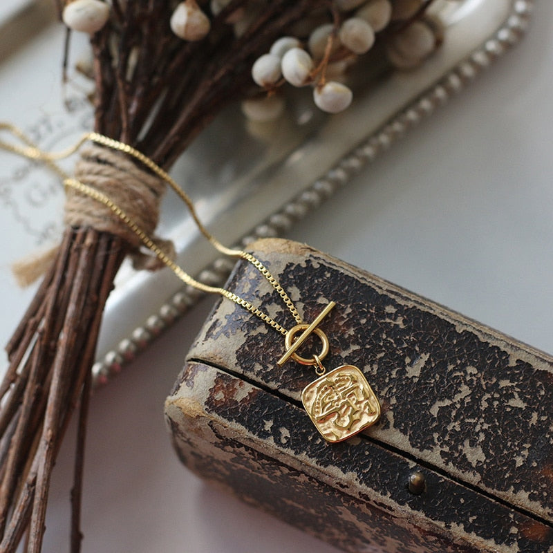 Necklaces Clavicle Chain Plated Gold