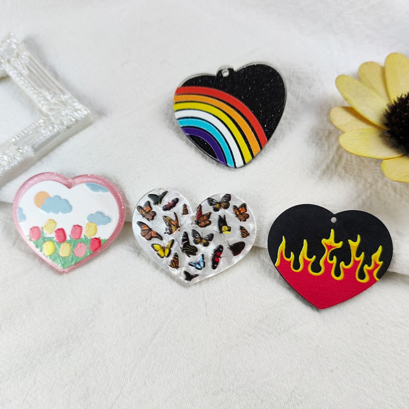 Gothic 10Pcs Pastel Goth Charms