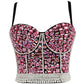 Gothic High Waist Crop Top Corset